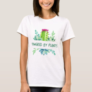 花の隣の植物 Tシャツ