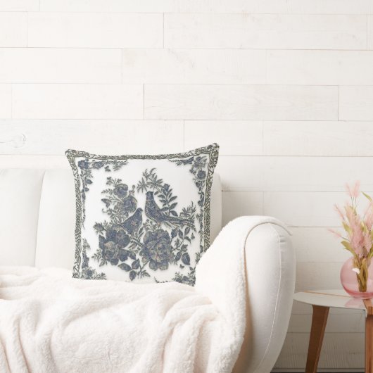 花の雉 クッション (ソファ)