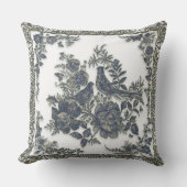 花の雉 クッション (正面)