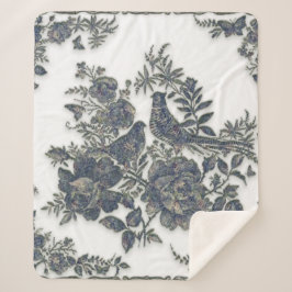 花の雉 シェルパブランケット