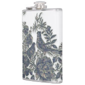 花の雉 フラスク (左)