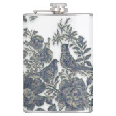 花の雉 フラスク (正面)