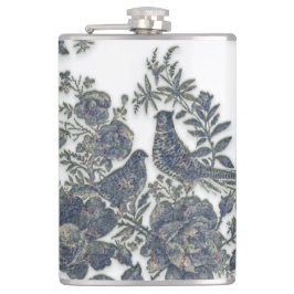 花の雉 フラスク