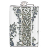 花の雉 フラスク (裏面)