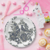 花の雉 ペーパープレート (パーティー)