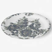 花の雉 ペーパープレート (アングル)