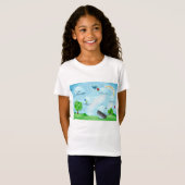 花の雨 Tシャツ (正面フル)