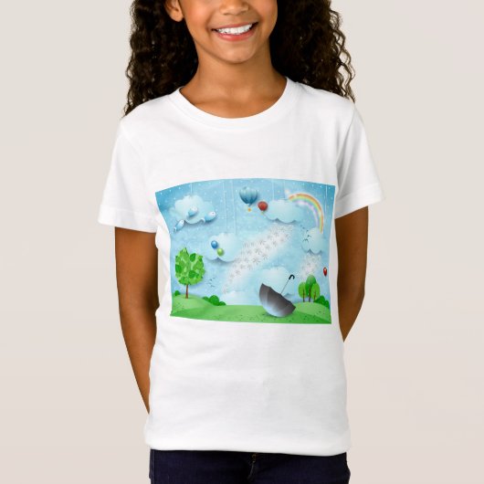 花の雨 Tシャツ (正面)