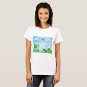花の雨 Tシャツ (正面フル)