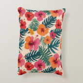 花の雰囲気が良い アクセントクッション (裏面(縦))