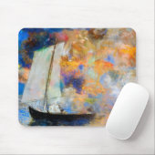 花の雲レドン マウスパッド (マウス)