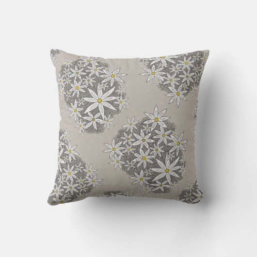 花の雲 クッション (裏面)