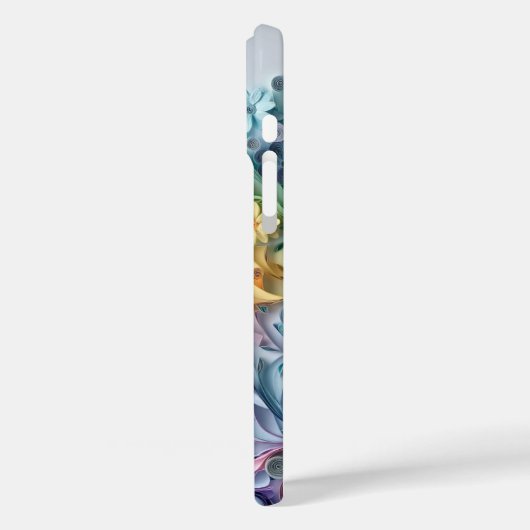 花の電話ケース Case-Mate iPhoneケース (裏面 / 左)