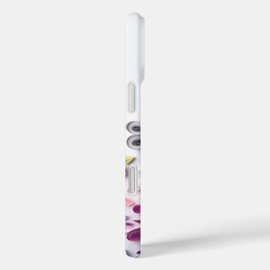 花の電話ケース Case-Mate iPhoneケース (裏面 / 右)