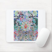 花の青 マウスパッド (マウス)