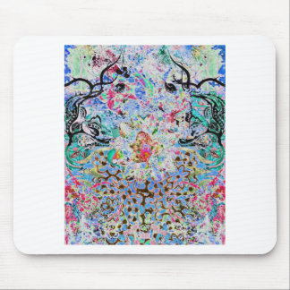 花の青 マウスパッド