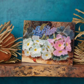 花の静物生命オリバークレア1853 - 1927 フォトプラーク (側面)