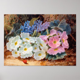 花の静物生命オリバークレア1853 - 1927 ポスター