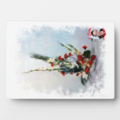 花の静物画 フォトプラーク (正面)