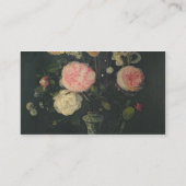 花の静物画 名刺 (裏面)