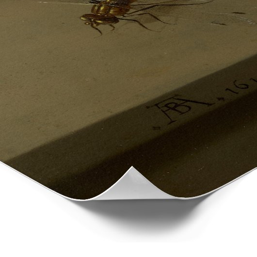 花の静物詩 ポスター (角)