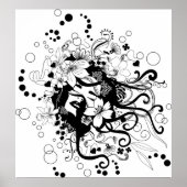 花の顔 ポスター (正面)