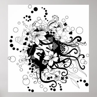 花の顔 ポスター