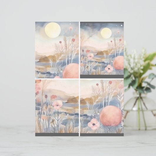 花の風景（月1/2） (スタンド正面)