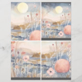 花の風景（月1/2） (正面)