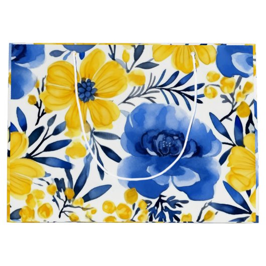 花の風 ラージペーパーバッグ (正面)