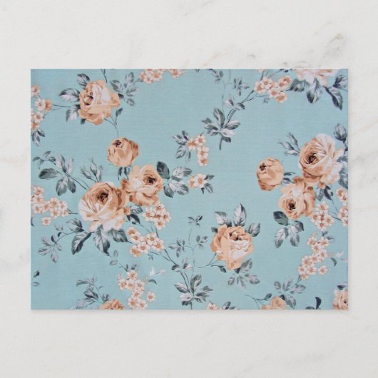 花の飾り付け – はがき/ RSVP /招待状 インビテーションポストカード (正面)