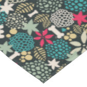 花の骸骨 テーブルクロス (アングル)