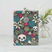 花の骸骨 招待状 (スタンド正面)