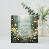 花の魅惑された森の道RSVP セーブザデート (スタンド正面)