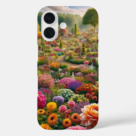 花の魔法 – 色の楽園 Case-Mate iPhoneケース (裏面)