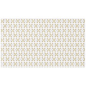 花の黄色のリース ウェディングデコ 新婚夫婦 テーブルクロス (正面(横))