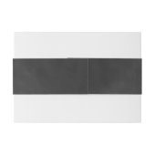 花の黒板の腹バンド2 招待状ベリーバンド (裏面例)