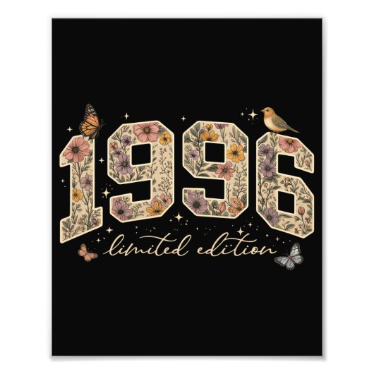 花の30歳誕生日限定版 1996 フォトプリント            (正面)