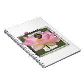 花の3D額飾り付きベビーリス ノートブック (右側)