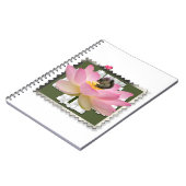 花の3D額飾り付きベビーリス ノートブック (左側)