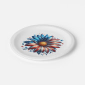 花の7月4日 ペーパープレート (アングル)