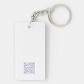 花の キーホルダー (裏面)