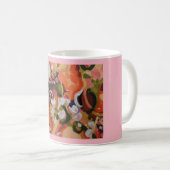 「花の」クラシックなマグ コーヒーマグカップ (正面右)
