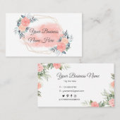 花の 名刺 (正面/裏面)