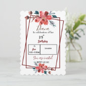 花の 招待状 (スタンド正面)