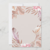 花の 招待状 (正面)