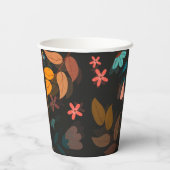 花の  紙コップ (裏面)