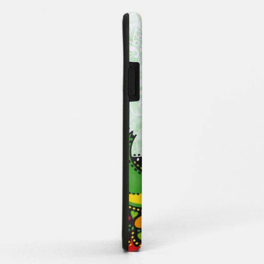 花のBarcelosのかわいいのオンドリのiphone 5の場合 Case-Mate iPhoneケース (裏面/右)