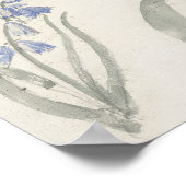 花のc, ヴィンテージの保育園 ポスター (角)