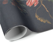 花のde 1月Davidsz Heem Vase ラッピングペーパー (ロールコーナー)